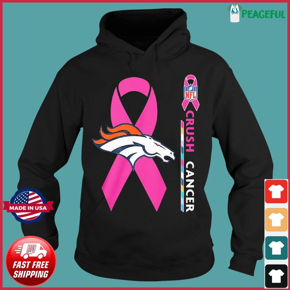 Denver Broncos Nfl Crush Cancer Shirt