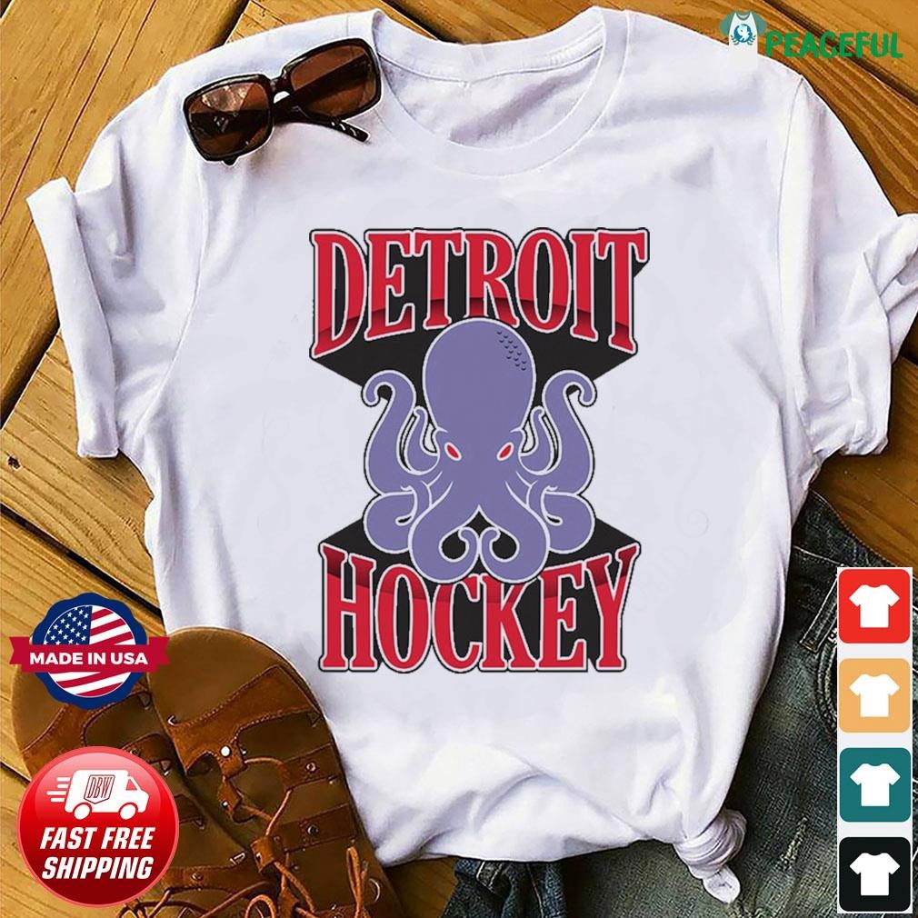 Detroit Red Wings Octopus logo shirt, hoodie, sweater, long sleeve