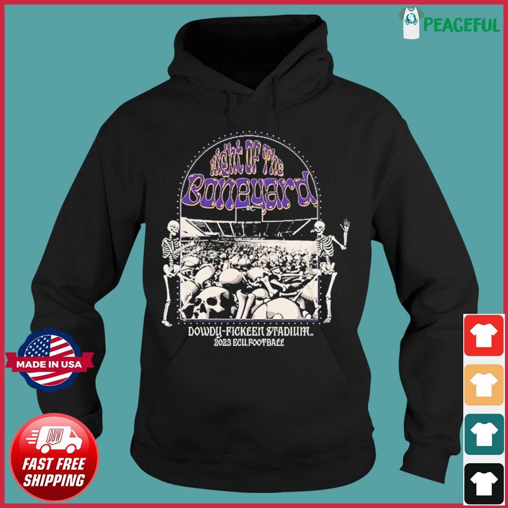 ECU Pirates Night Of The Boneyard 2023 Shirt, hoodie, sweater, long sleeve  and tank top