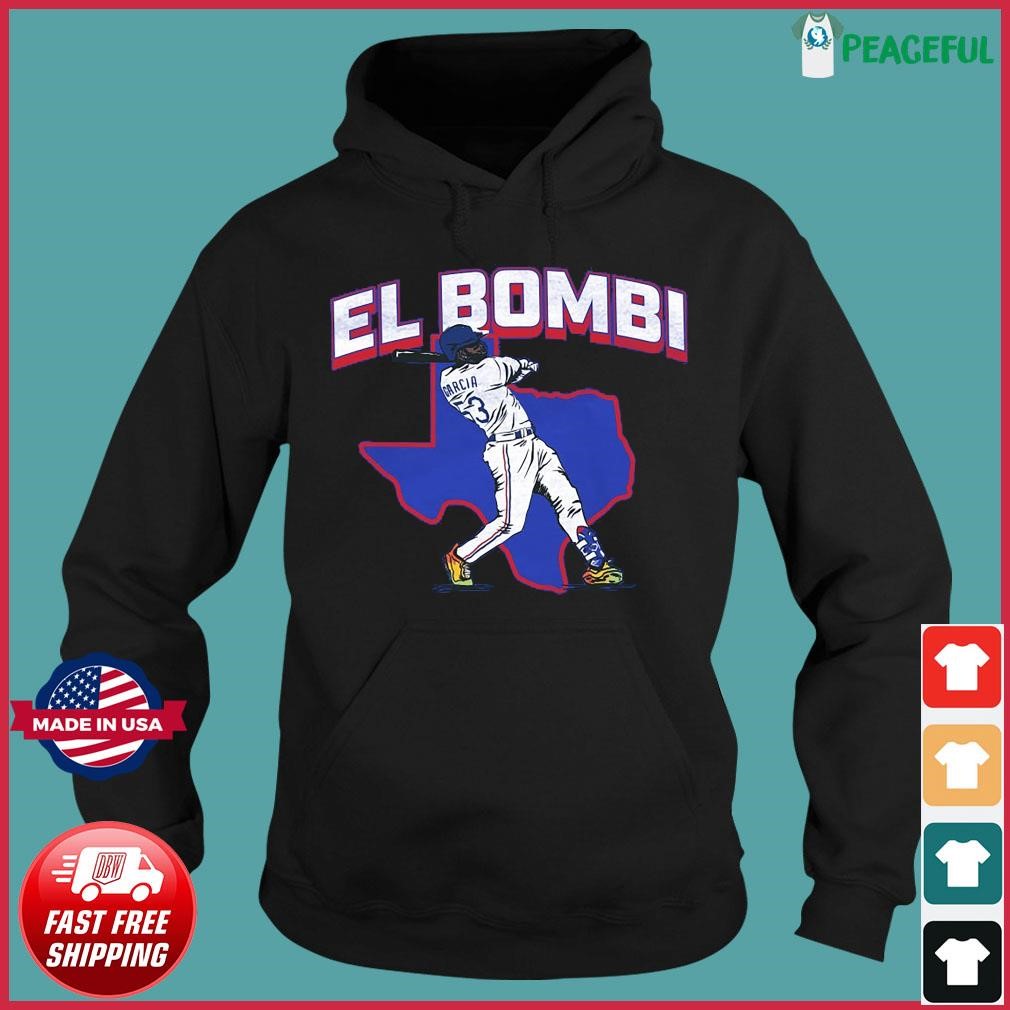 Texas Rangers Adolis García El Bombi Swing 2022 shirt, hoodie