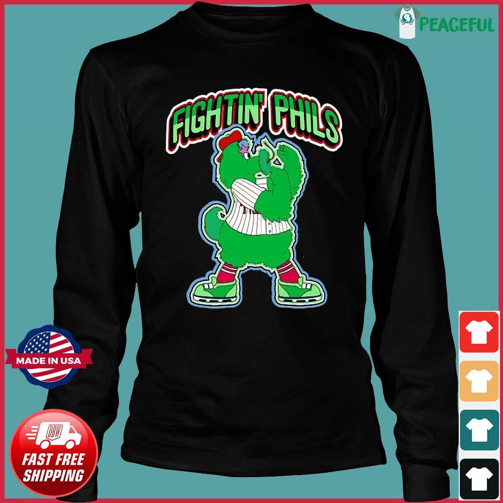 Quality Fightin' Phils Phillie Phanatic 2023 Unisex T-Shirt - Roostershirt