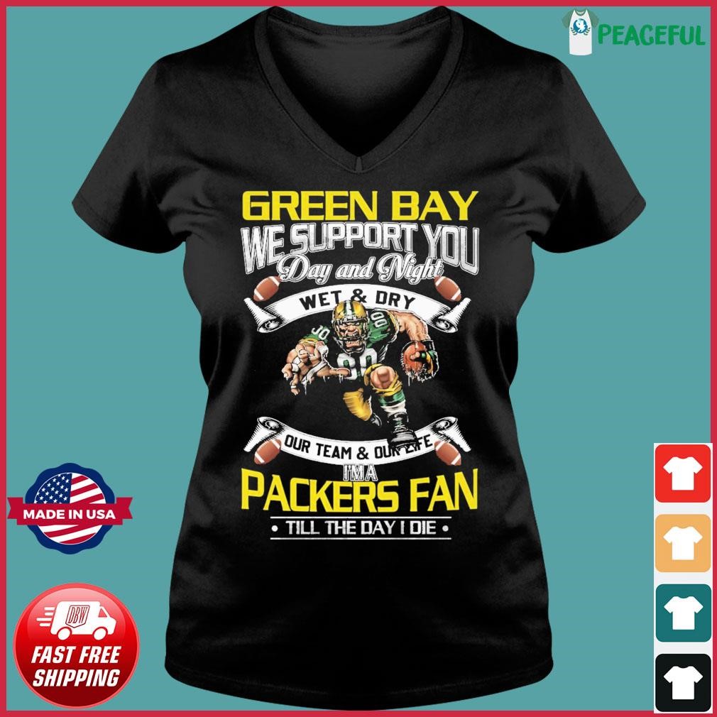 Packers Football Team Fan Kids Long Sleeve Shirt