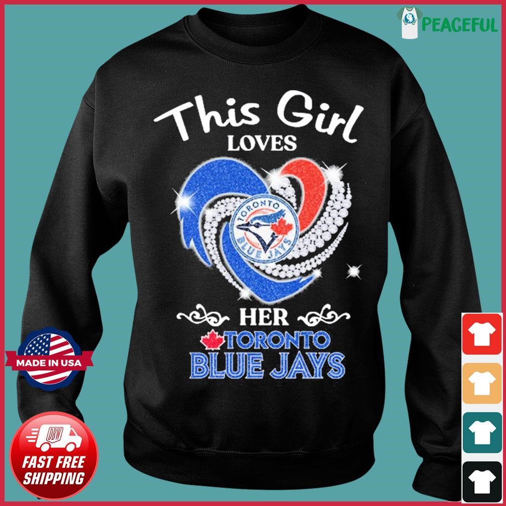 Toronto Blue Jays Ladies Shirts & Sweaters, Ladies Blue Jays Shirts &  Sweaters