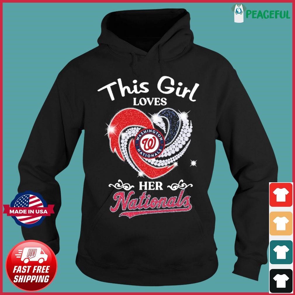 Heart This Girl Love Washington Nationals Shirt, hoodie, sweater, long  sleeve and tank top