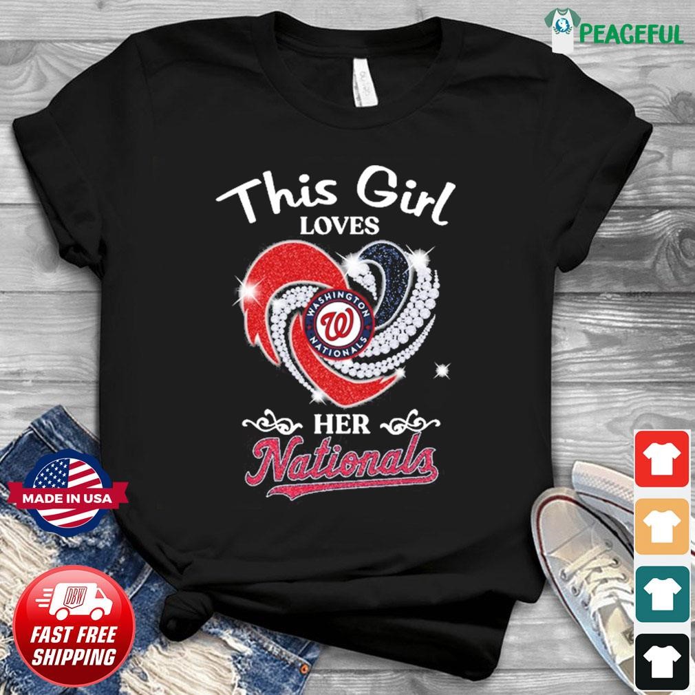 Heart This Girl Love Washington Nationals Shirt, hoodie, sweater, long  sleeve and tank top