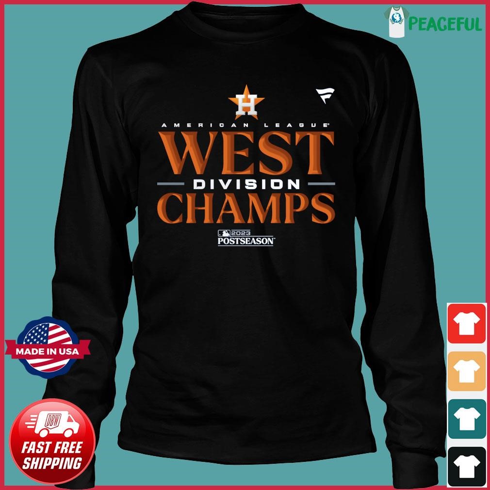 Houston Astros 2023 Al West Division Champions T-shirt,Sweater, Hoodie, And  Long Sleeved, Ladies, Tank Top