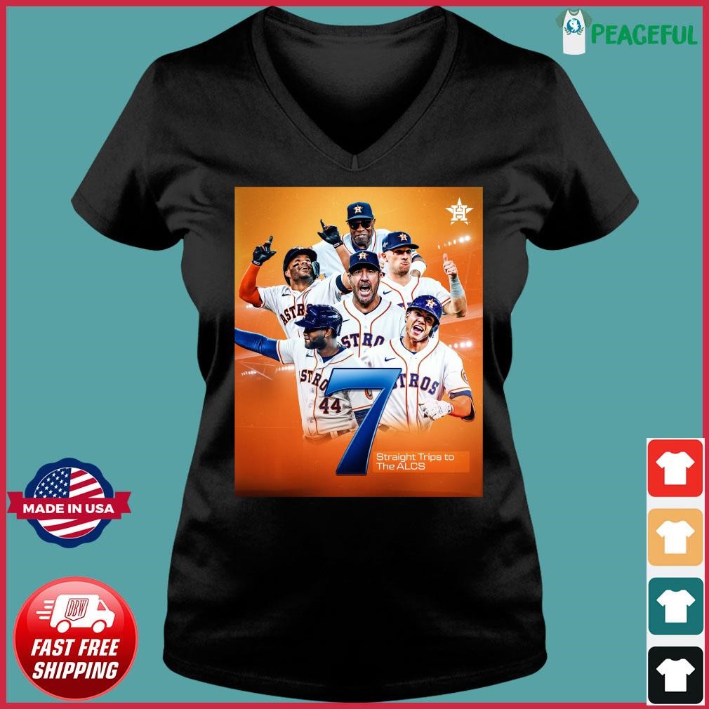 Houston Astros 7 Straight Trips To The Alcs Poster T-shirt,Sweater, Hoodie,  And Long Sleeved, Ladies, Tank Top