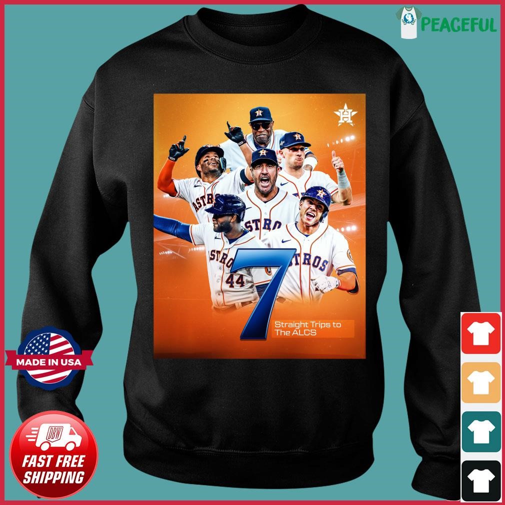 Houston Astros 7 Straight Trips To The ALCS Shirt - Limotees