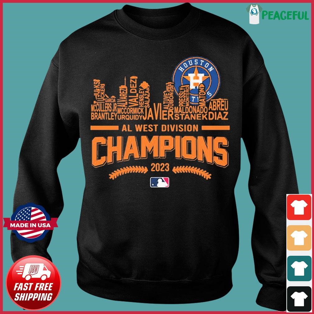 Official Houston Astros Al West Division Champions 2023 Skyline