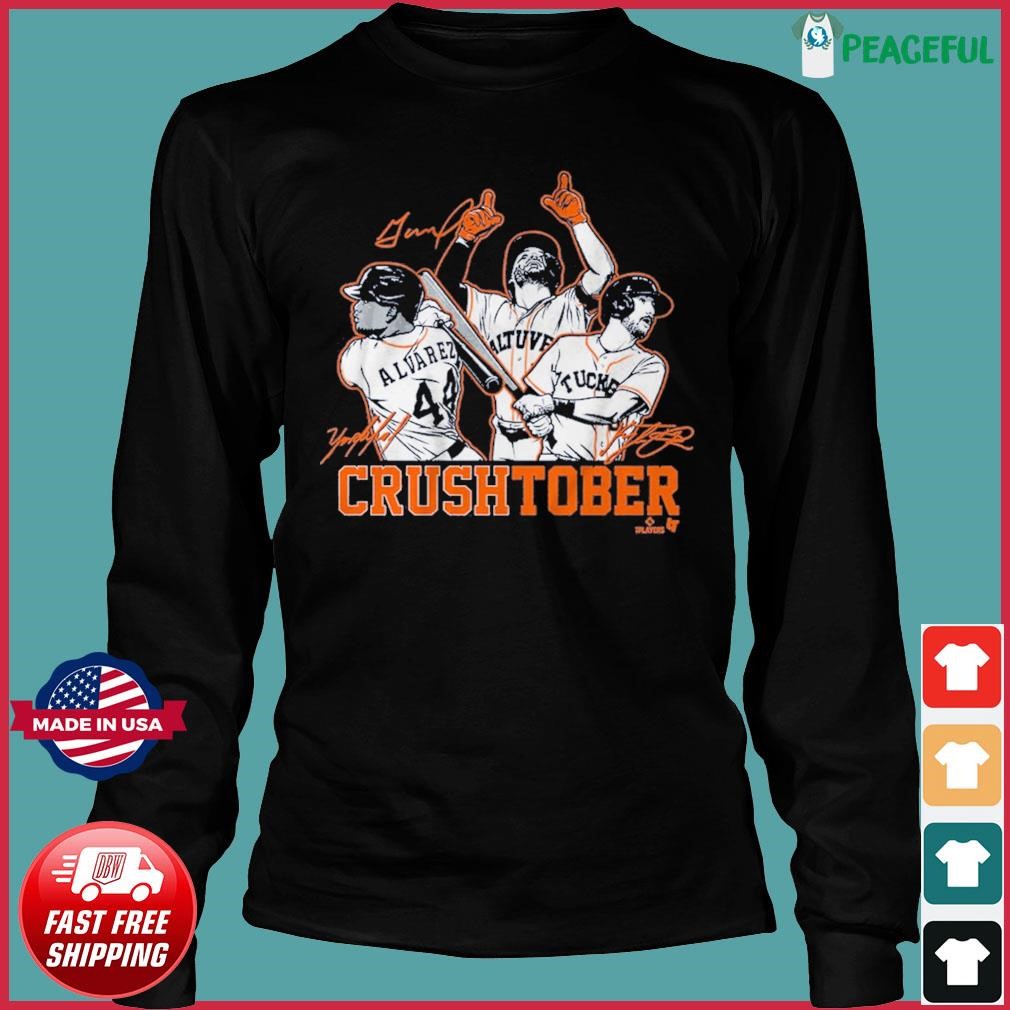 Houston Astros Crushtober Signatures Shirt, hoodie, sweater, long sleeve  and tank top