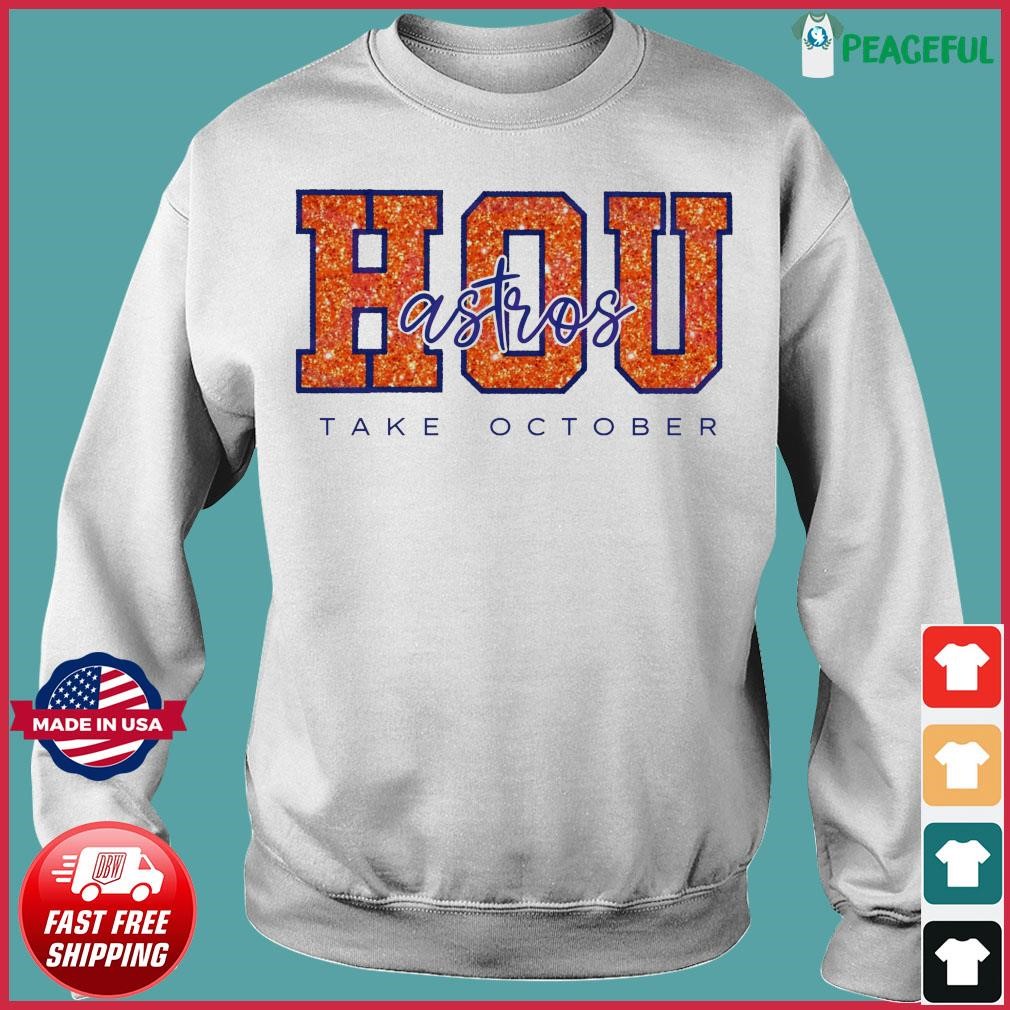 2021 MLB Playoffs Houston Astros Built for October T-shirt Mens Small