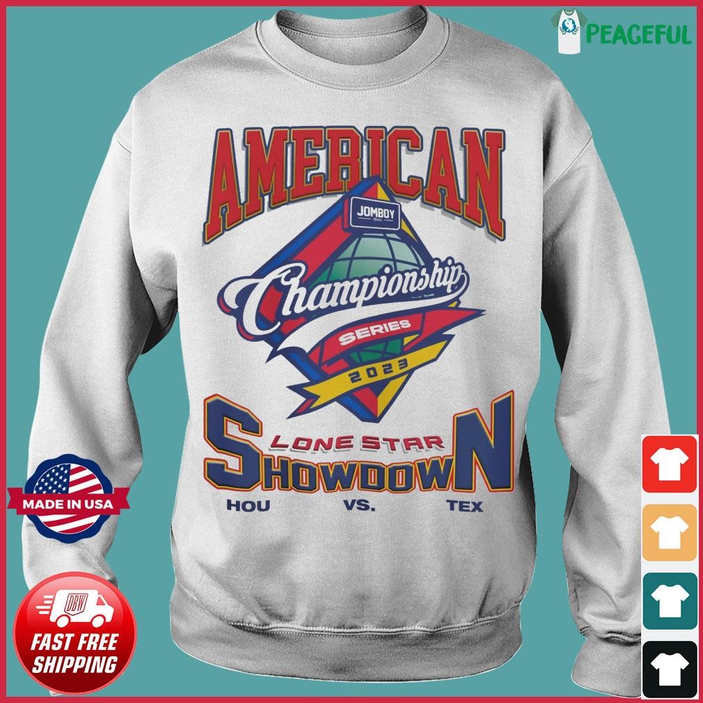 Houston Astros Vs Texas Rangers American Championship Series 2023 Lone Star  Showdown Shirt, hoodie, sweater, long sleeve and tank top