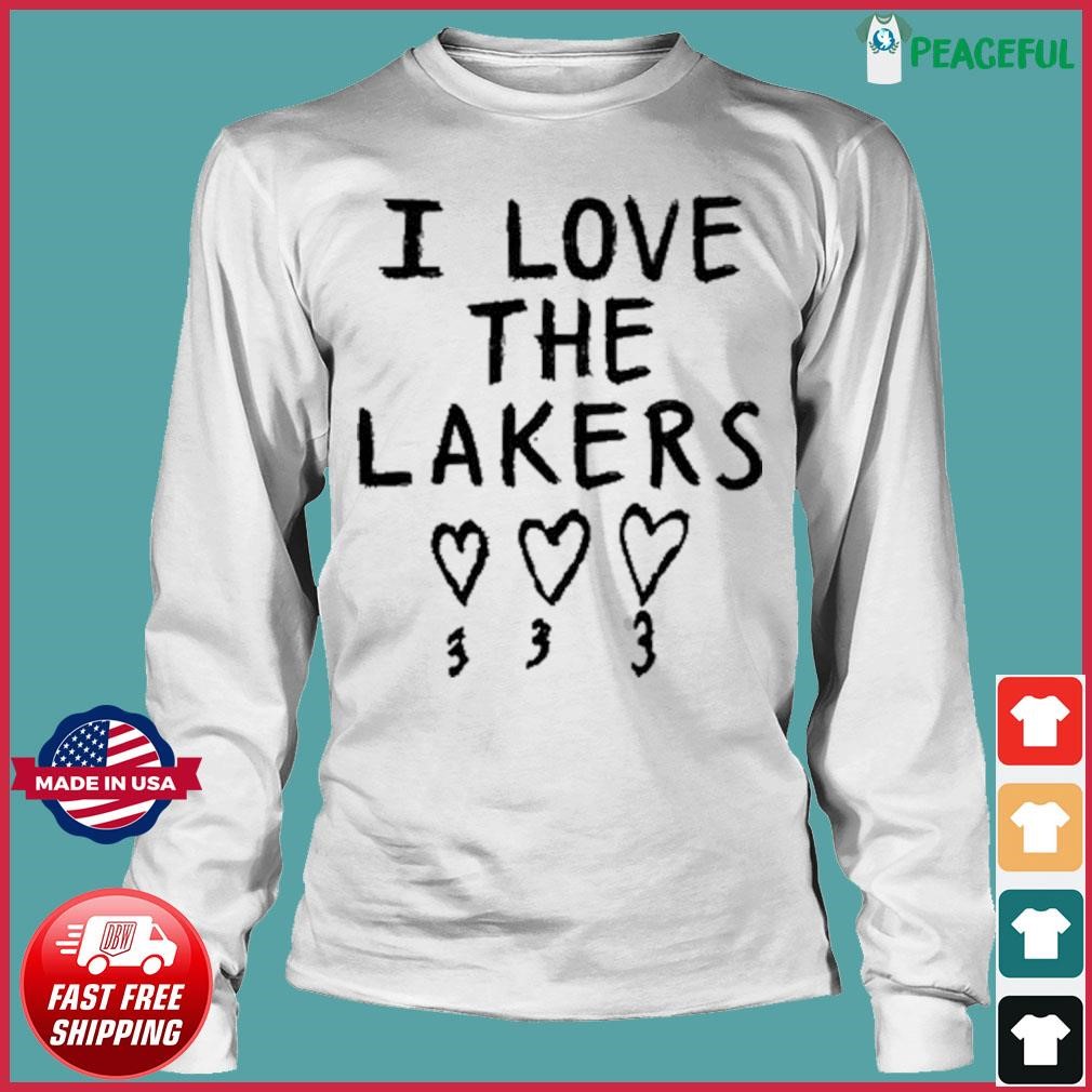 Official NBA homage los angeles Lakers hometown I love LA T-shirt, hoodie,  tank top, sweater and long sleeve t-shirt