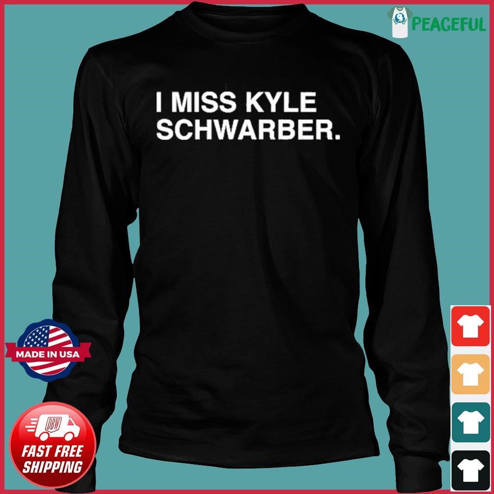 Kyle Schwarber Philadelphia Phillies Good Job Kyle 2023 shirt, hoodie,  sweater, long sleeve and tank top