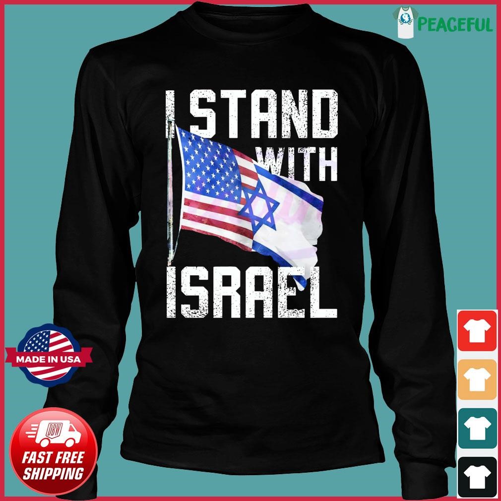 Israel Flag Shaped Unisex Sweatshirt Long Sleeve Hooded Pullover