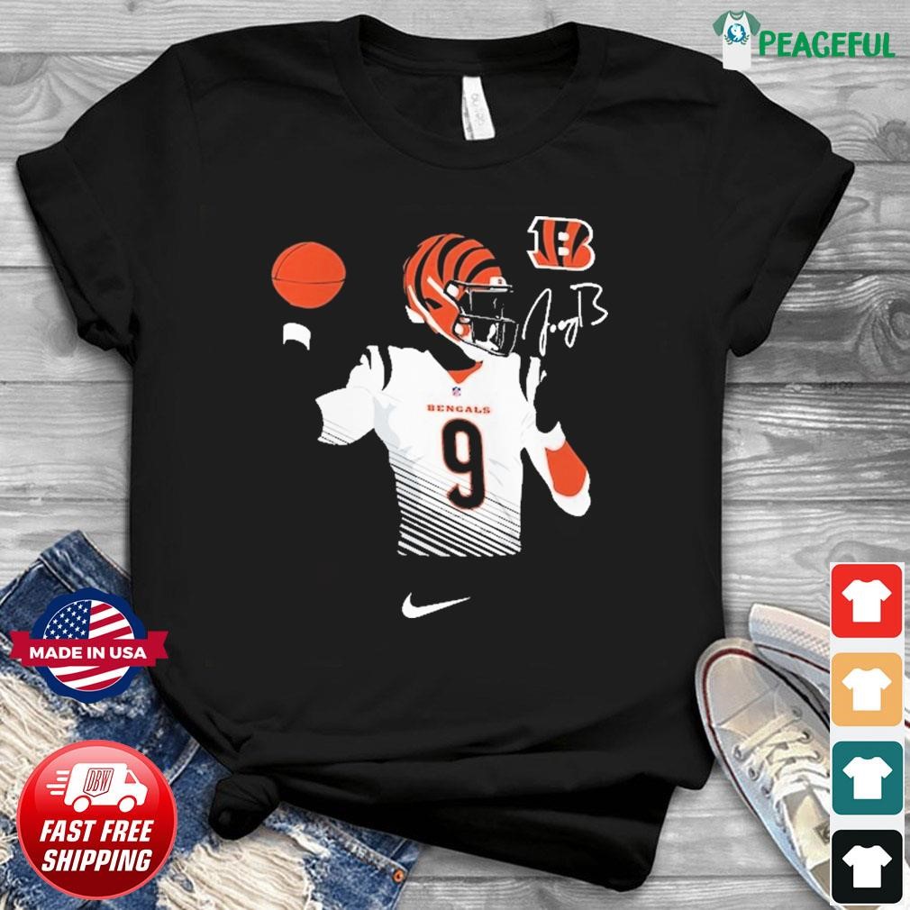 Buy Joe Burrow Bengals Cincinnati 9 2023 Shirt For Free Shipping