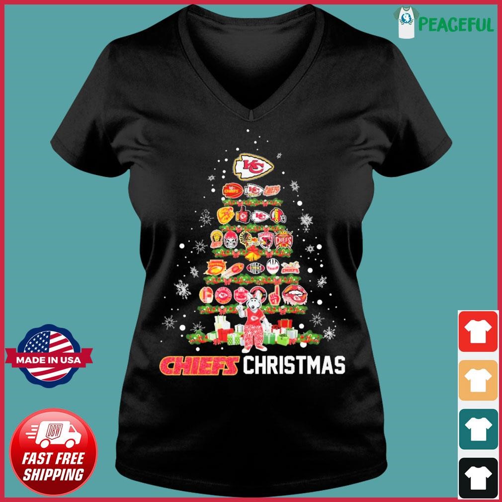 KC Chiefs Football Chiefsmas MaHoHoHomes Christmas Shirt