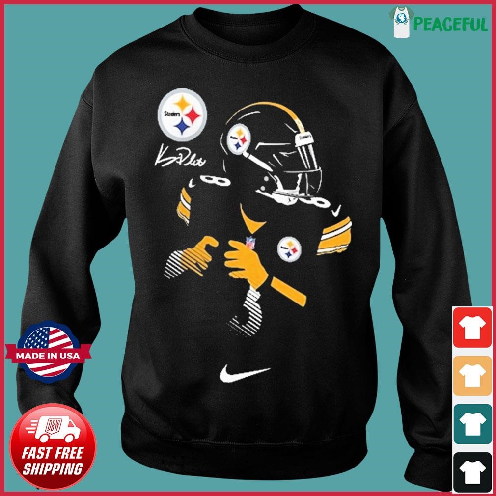 Official kenny pickett Pittsburgh Steelers Football signature T-shirt,  hoodie, sweater, long sleeve and tank top