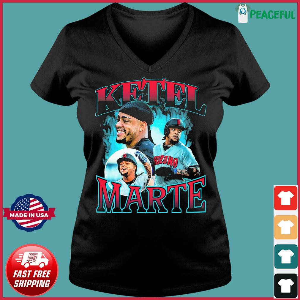 Ketel Marte Desert Heat Arizona Diamondbacks Shirt - Danmerch