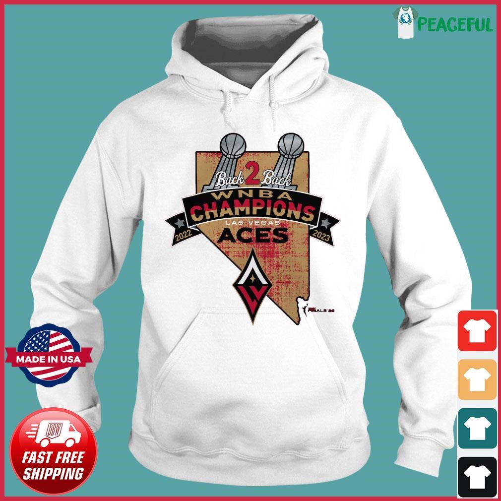 Las Vegas Aces back 2 back WNBA champions shirt, hoodie, sweater, long  sleeve and tank top