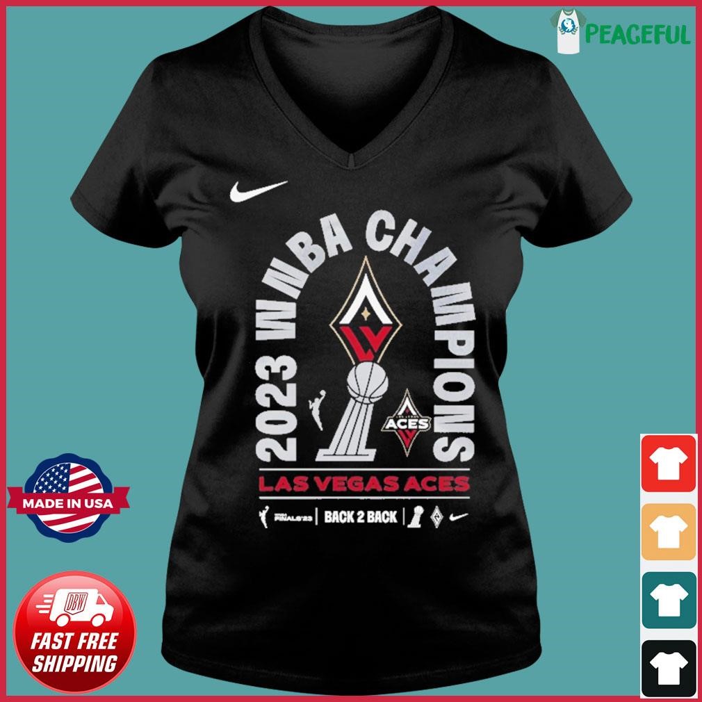 Las Vegas Aces Nike 2023 WNBA Finals Champions Locker Room T-Shirt, hoodie,  sweater, long sleeve and tank top