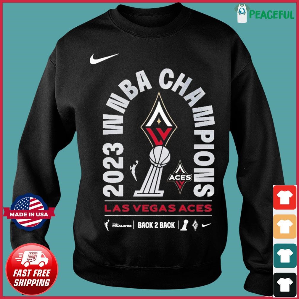 Nike Youth Las Vegas Aces 2022 WNBA Finals Champions Locker Room T