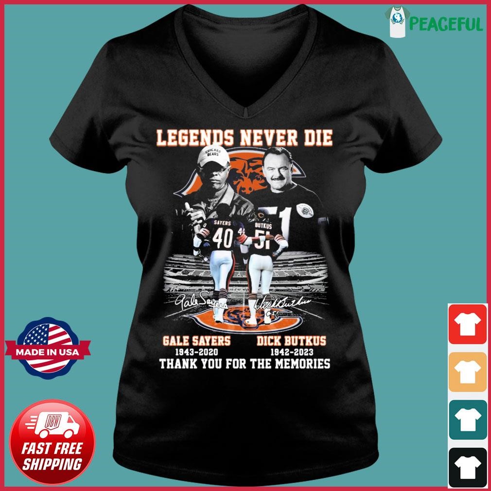 : Gale Sayers Legendary Running Back Chicago Football Fan T Shirt  White : Clothing, Shoes & Jewelry