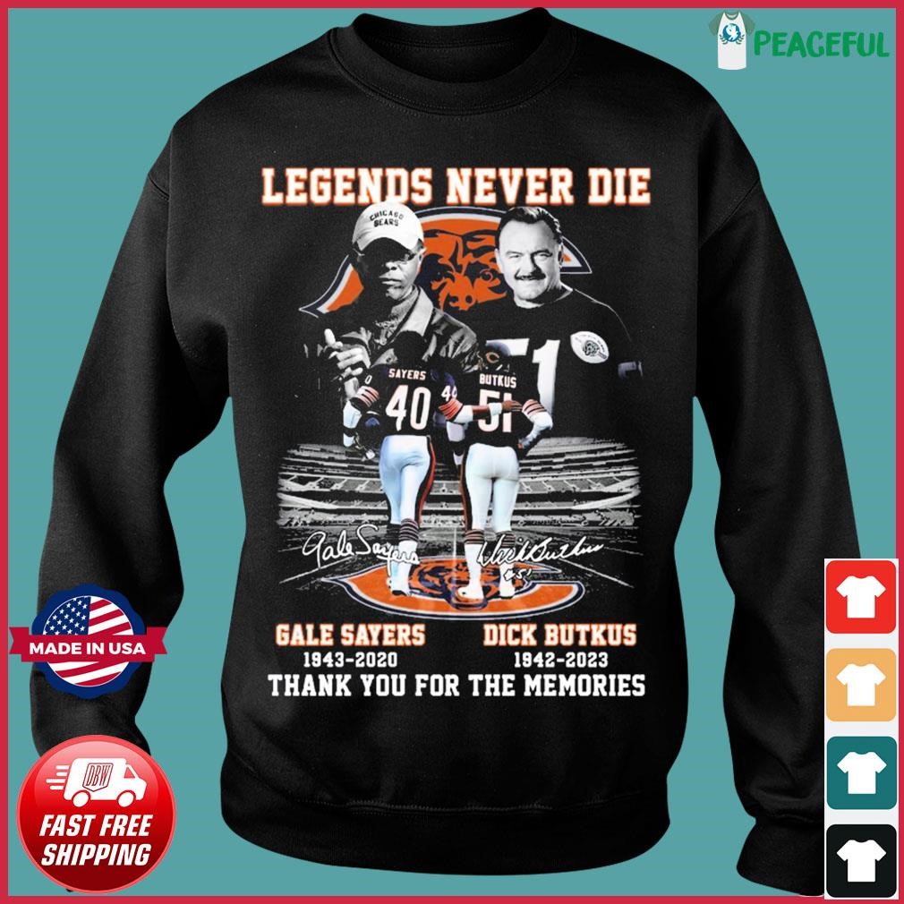 : Gale Sayers Legendary Running Back Chicago Football Fan T Shirt  White : Clothing, Shoes & Jewelry