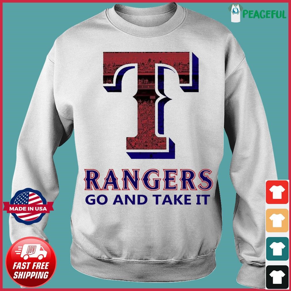 Logo Texas Rangers Go And Take It Shirt, hoodie, sweater, long sleeve and  tank top
