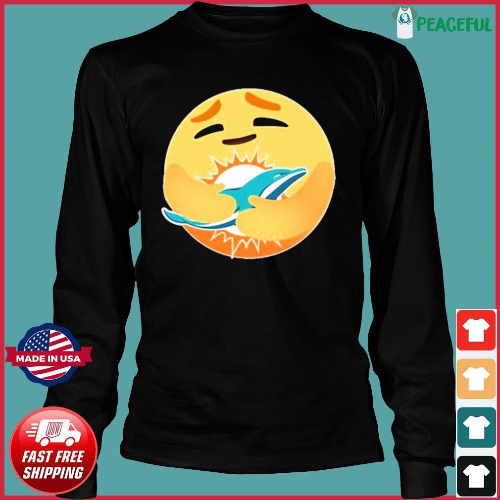 Love The Philadelphia Eagles Love Hug Facebook Care Emoji T-Shirt