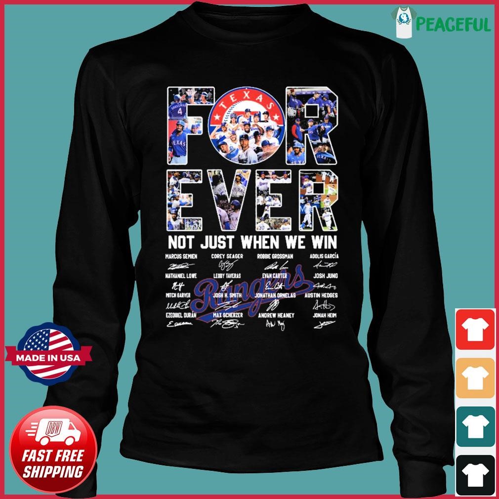 Toronto Blue Jays Team Forever Not Just When We Win Signatures T-shirt