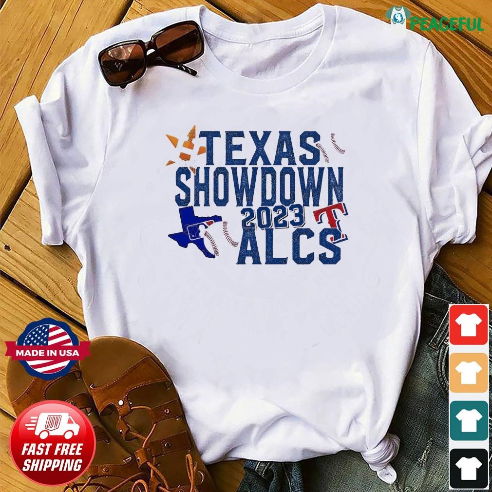 Houston Astros Vs Texas Rangers 2023 alcs matchup Texas Showdown Shirt