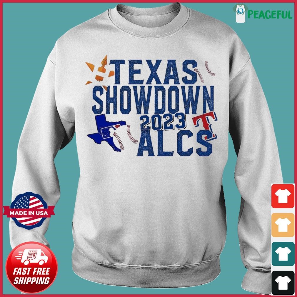 Houston astros vs Texas rangers 2023 alcs matchup Texas showdown shirt,  hoodie, sweatshirt for men and women