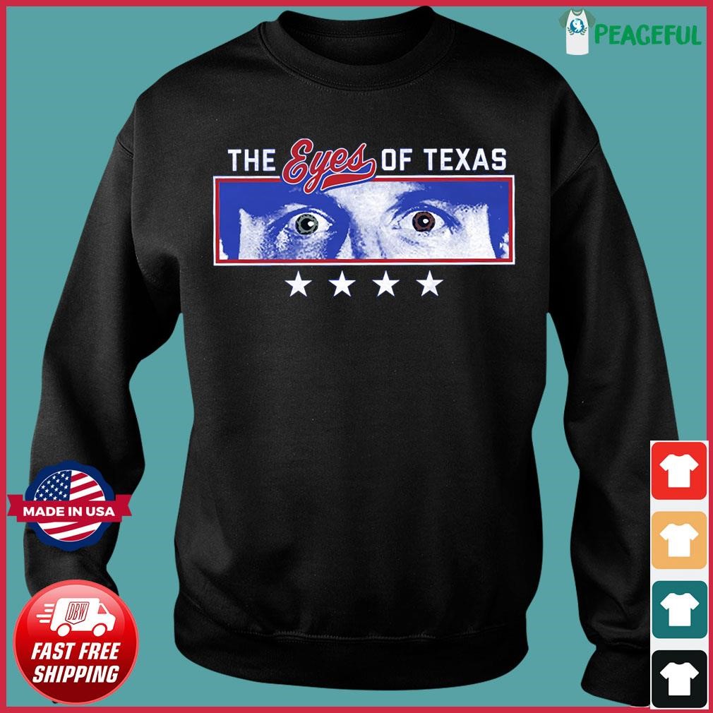 Quality Max Scherzer The Eyes Of Texas Unisex T-Shirt - Roostershirt