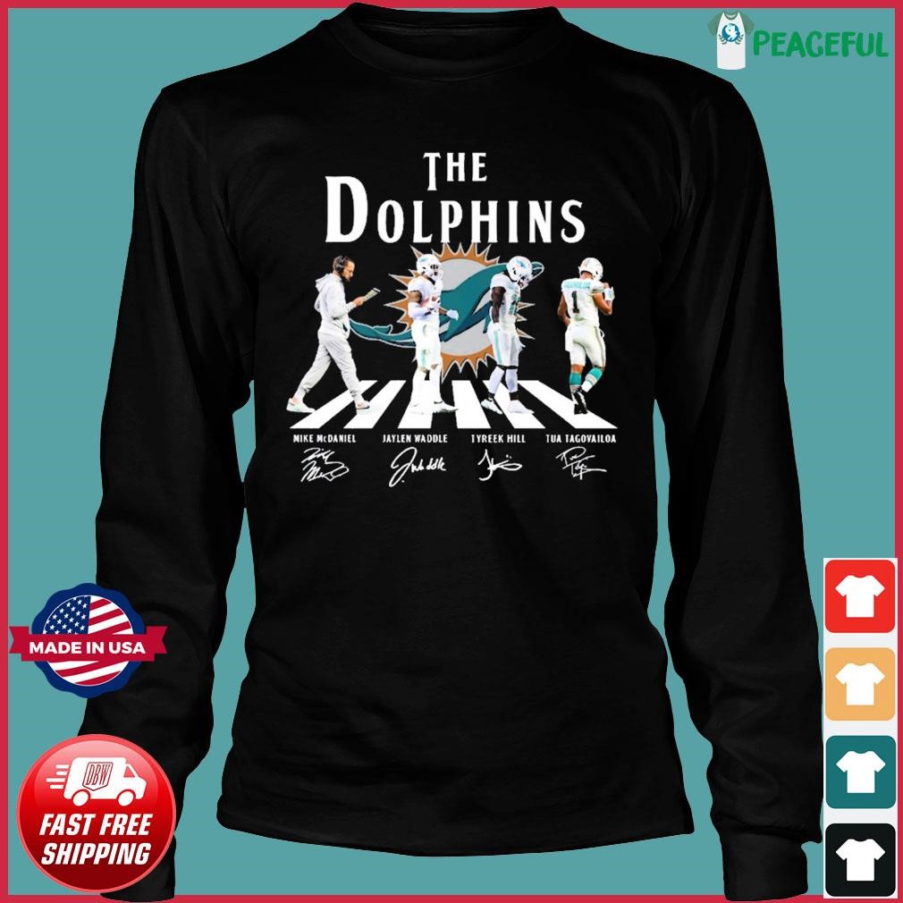 Miami sports team Miami Marlins Miami Heat and Miami Dolphins mascots  shirt, hoodie, sweater, long sleeve and tank top