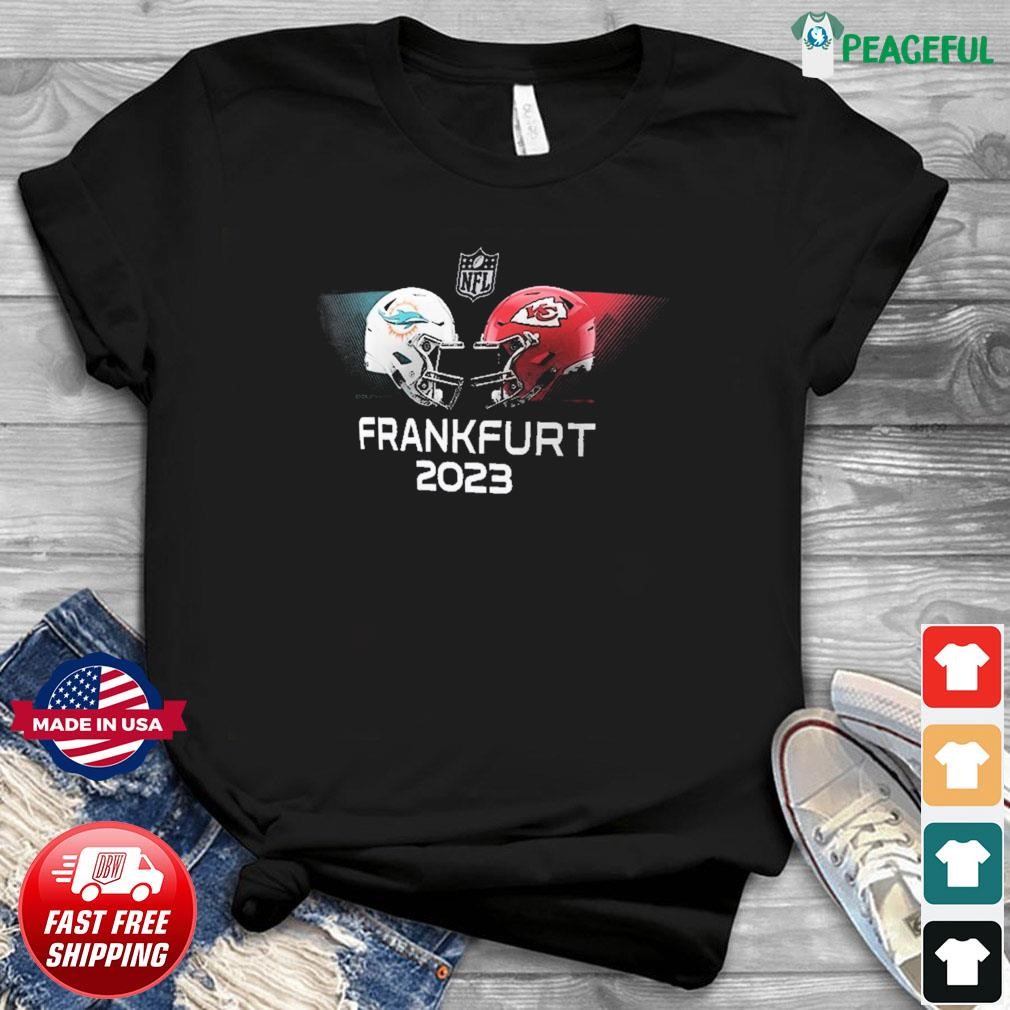 Official 2023 Germany frankfurt games match up miamI dolphins vs Kansas  city Chiefs shirt - Limotees