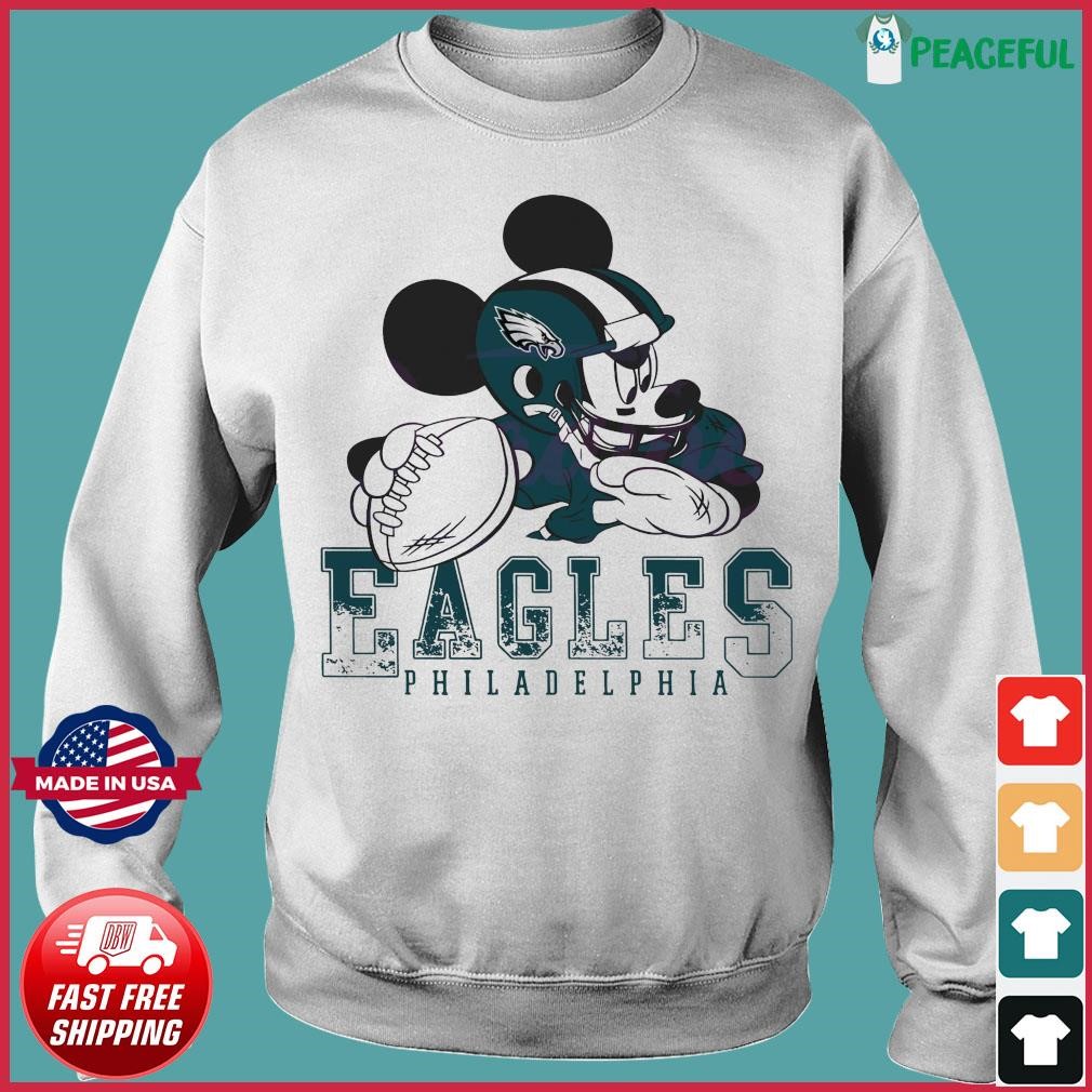 NFL Philadelphia Eagles Disney Mickey T Shirt Show Your Team Spirit In  Tropical Style