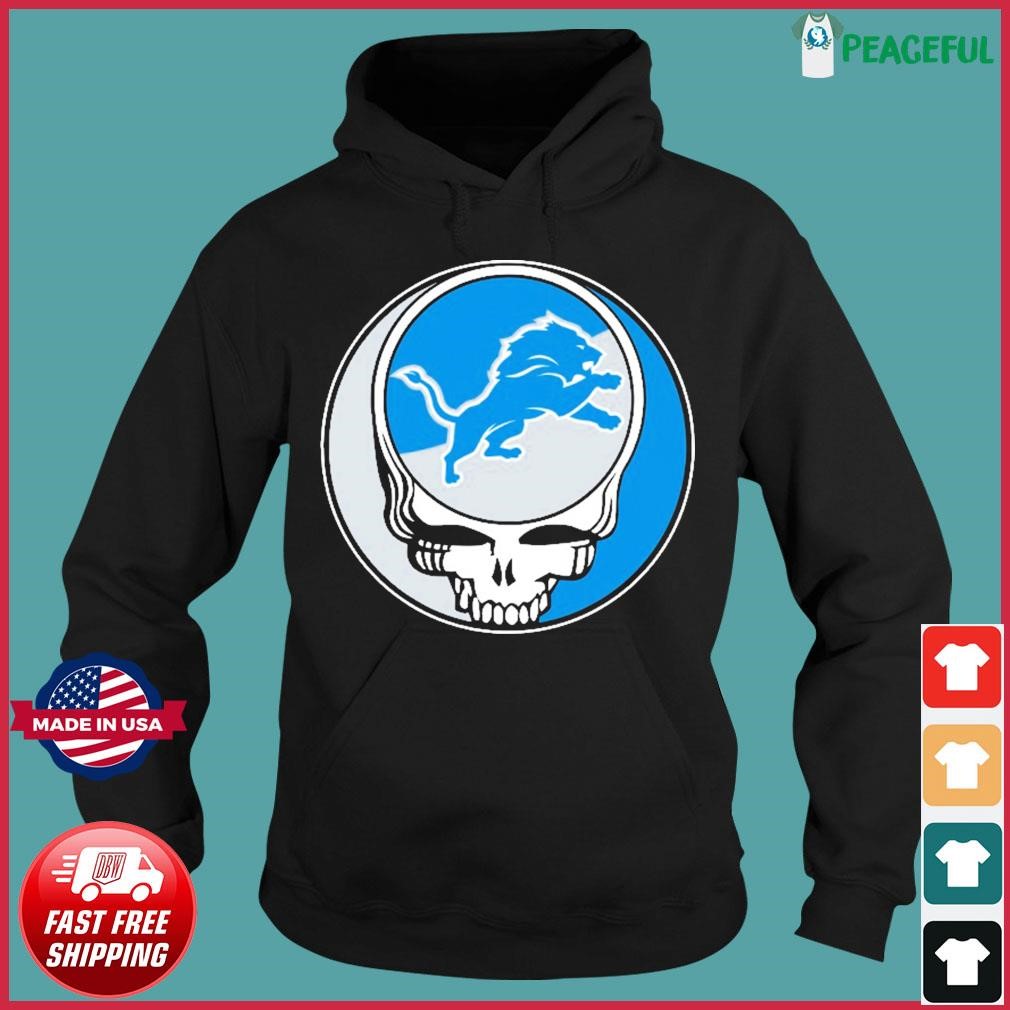 Detroit Lions NFL Special Grateful Dead Personalized Hoodie T