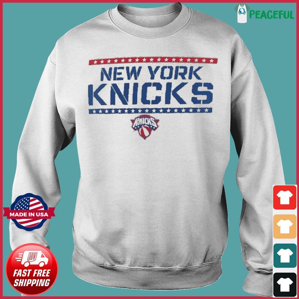Women's Fanatics Branded Gray New York Knicks Hoops For Troops Training  V-Neck T-Shirt