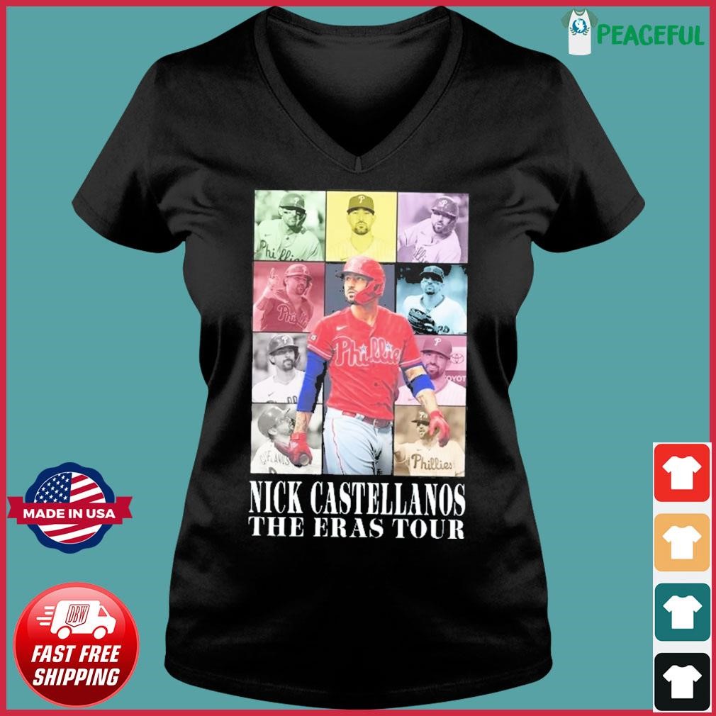 Nick Castellanos The Eras Tour Shirt Vintage Phillies Sweatshirt Baseball  Jersey Fan Gifts Hoodie Nick Castellanos Tshirt Trendy Shirt, hoodie,  sweater, long sleeve and tank top