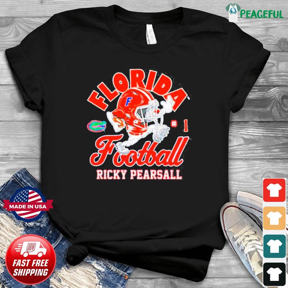 Ricky pearsall Florida gators ncaa Football black caricature shirt, hoodie,  sweater, long sleeve and tank top