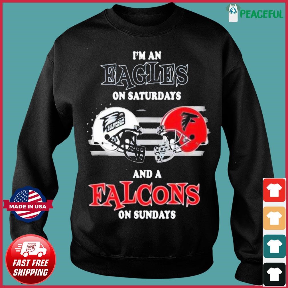 Official I'm An Georgia Southern Eagles On Saturdays And A Atlanta Falcons  On Sundays 2023 Shirt, hoodie, sweater, long sleeve and tank top