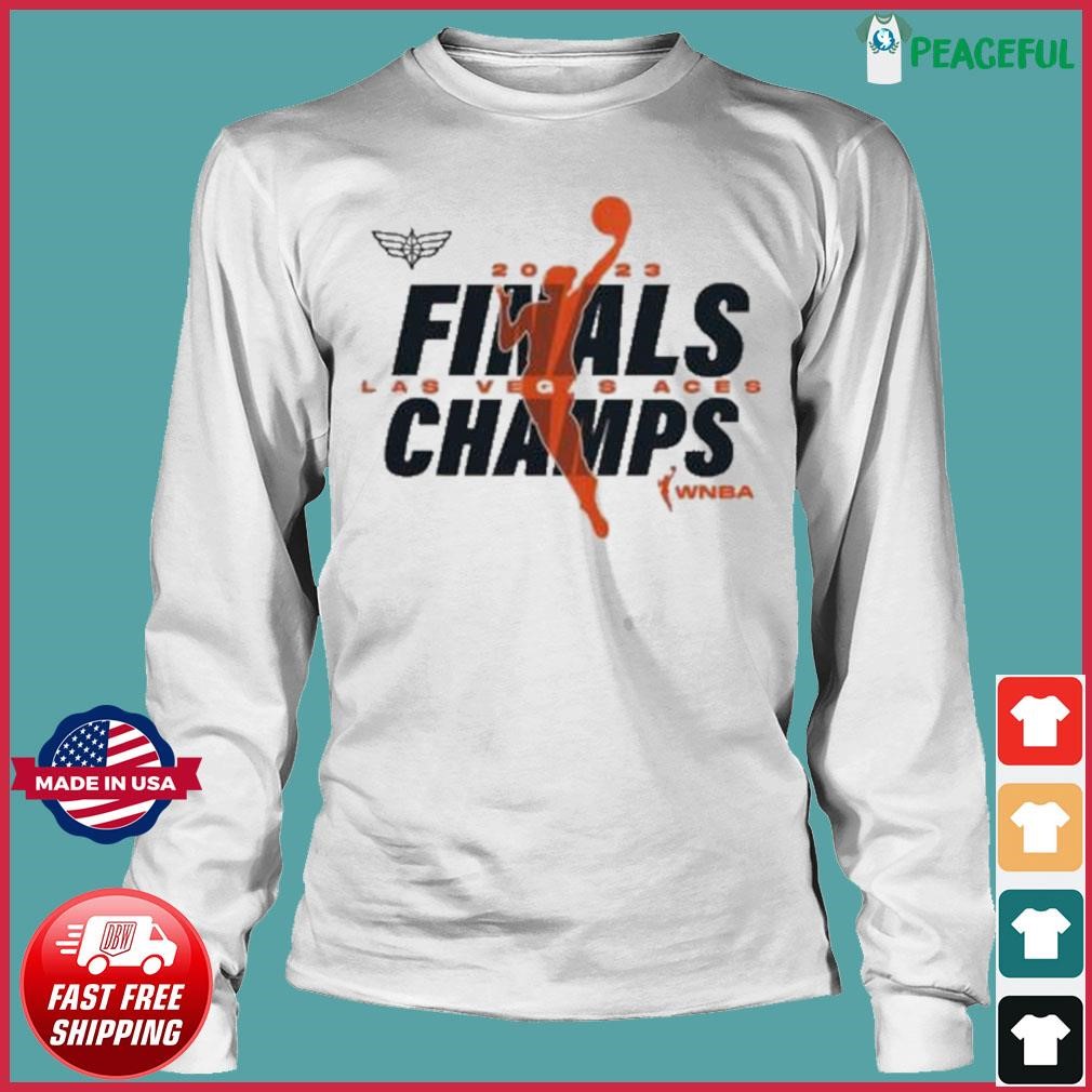 Las Vegas Aces 2023 Wnba Finals Champions Signature T-Shirt - Office