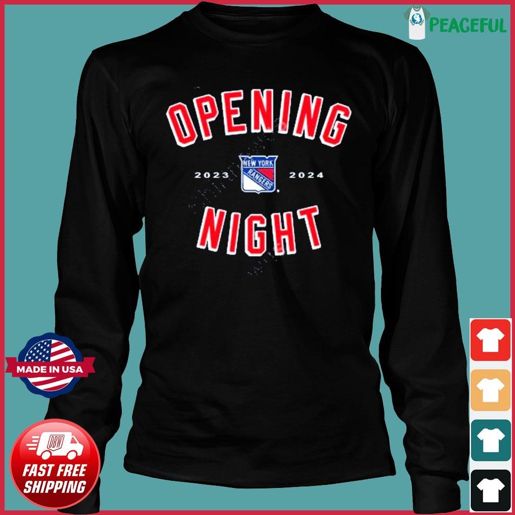 Opening Night New York Rangers 2023-2024 T-Shirt, hoodie, sweater, long  sleeve and tank top