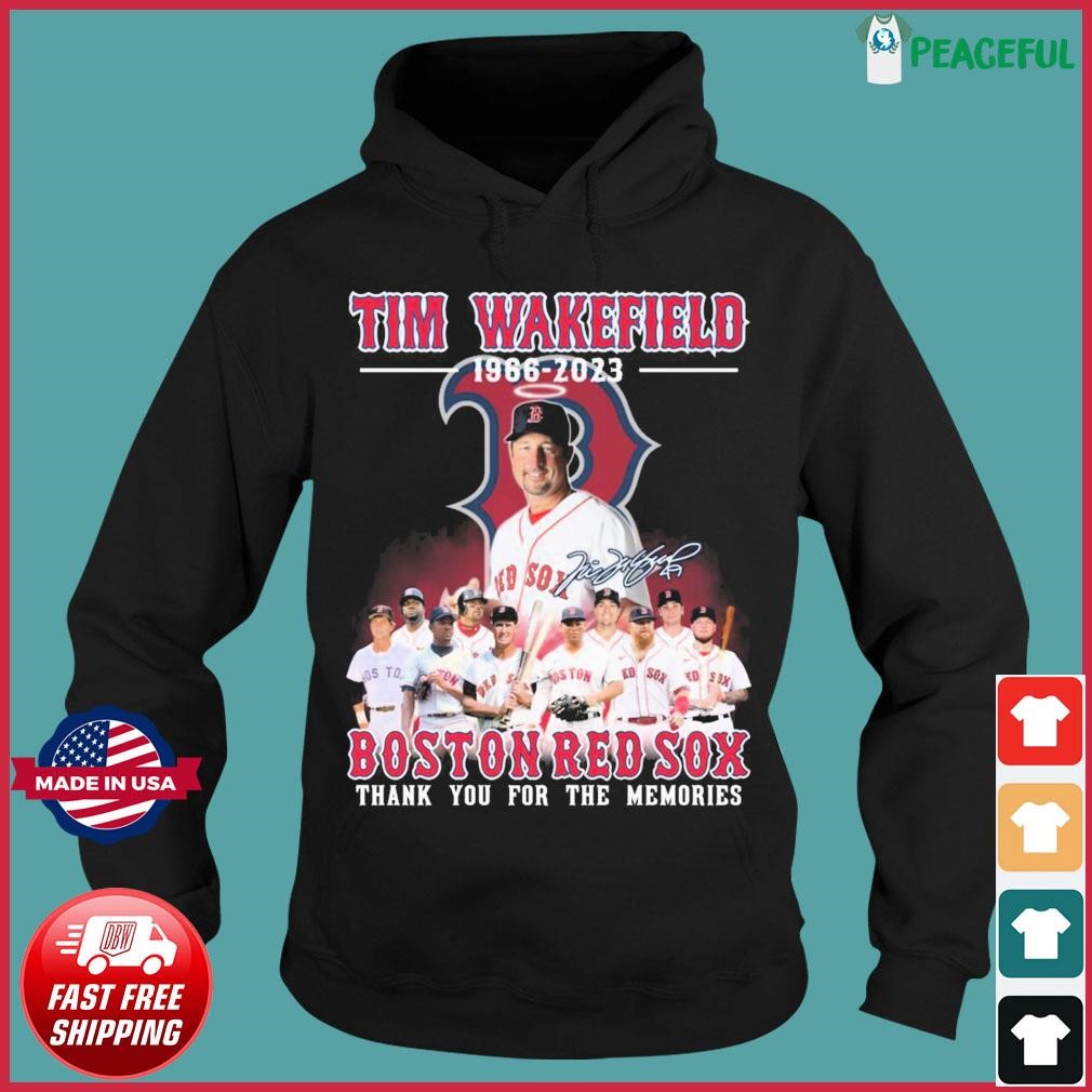 Boston Red Sox Tim Wakefield 1966 - 2023 Thank You For The Memories Baseball  Jersey - Torunstyle