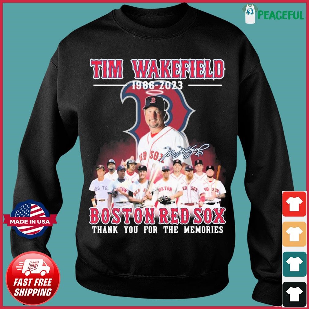 Tim Wakefield 1966 – 2023 Boston Red Sox Thank You For The