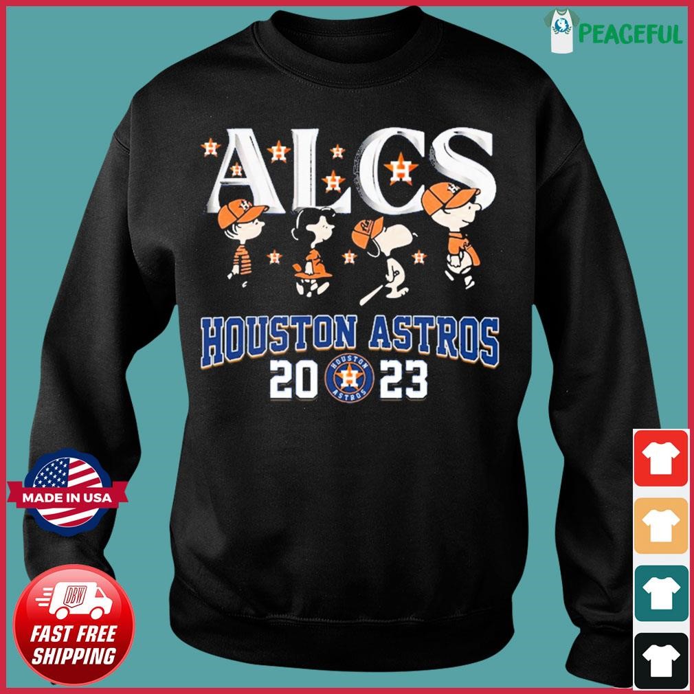 Houston Astros ALCS 2023 Snoopy And Friends Shirt - High-Quality Printed  Brand