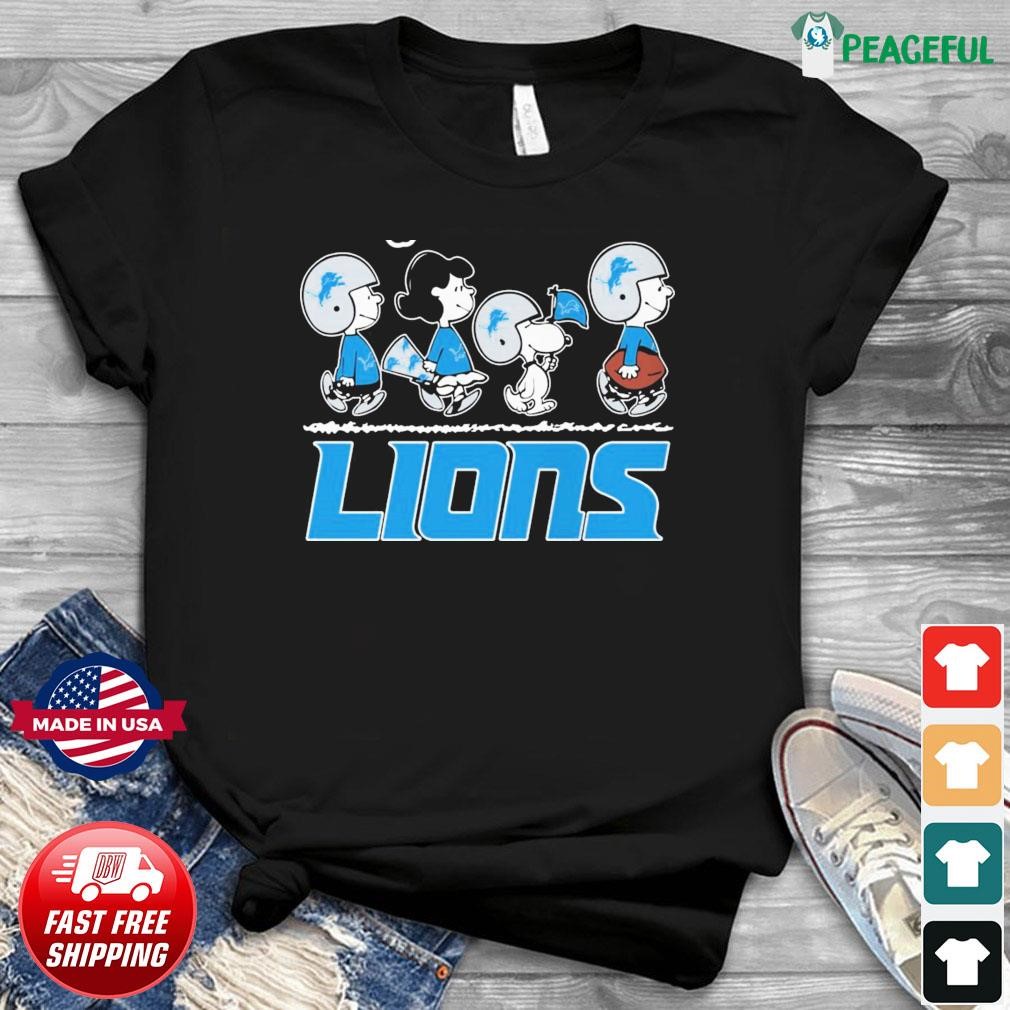 Official Detroit Lions NFL Peanut Characters It's Ok To Be Different Shirt,  hoodie, sweater, long sleeve and tank top