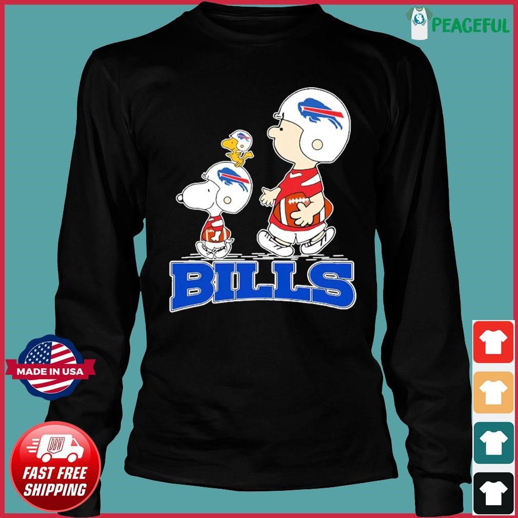 Buffalo Bills Peanuts Snoopy Charlie Brown And Woodstock Shirt, hoodie,  sweater, long sleeve and tank top