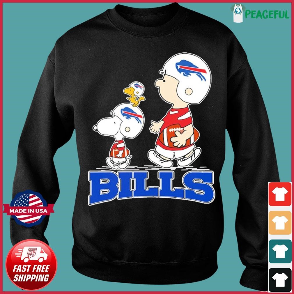 Buffalo Bills Hawaiian Shirt Woodstock Charlie Brown Snoopy Custom Buffalo  Bills